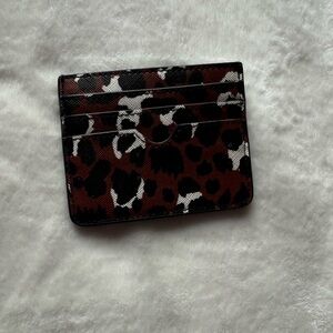 Animal Print Cardholder